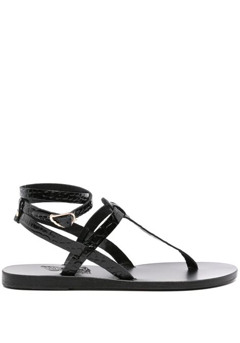 Sandali Estia in nero di Ancient Greek Sandals - donna ANCIENT GREEK SANDALS | ESTIABLK